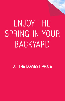 enjoy the spring in your backyard