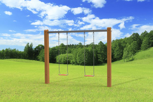 outdoor playset The Luxury Swing