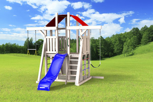 outdoor playset The Compact 4x6