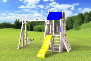 outdoor playset The Simplex 4x6