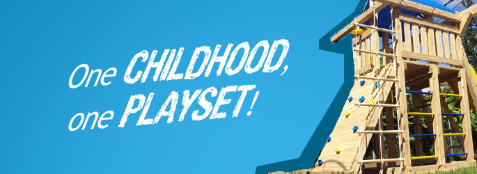 One childhood, one playset