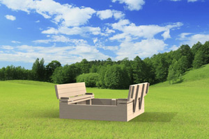 outdoor playset The Sandbox