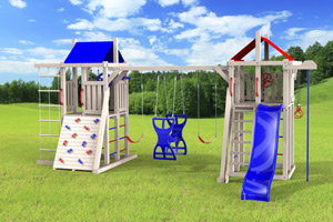 outdoor playset The Duplex 4x4